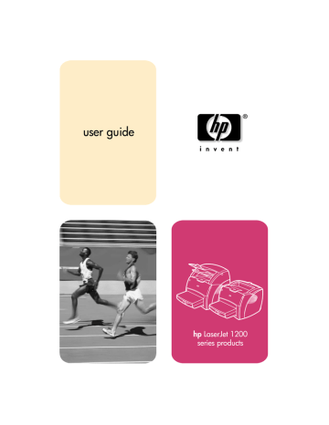 HP LaserJet 1220 All-in-One Printer series, LaserJet 1200 Printer series User guide HP LaserJet 1220 All-in-One Printer series, LaserJet 1200 Printer series User guide