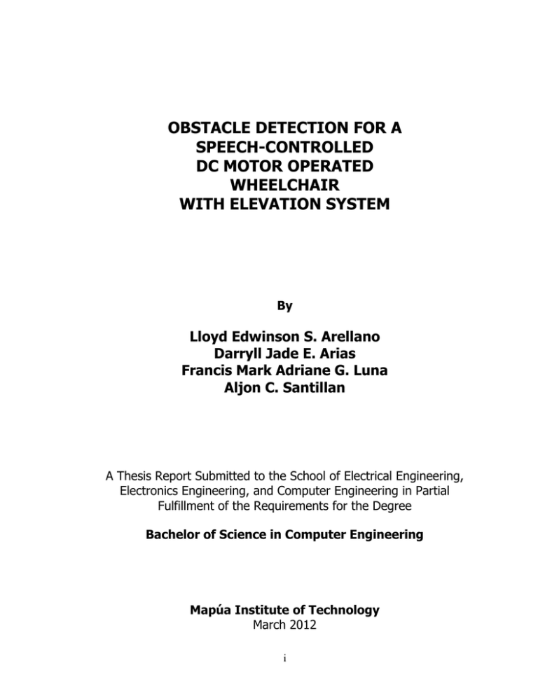 Chapter 1 - Mapúa Institute of Technology Chapter 1 - Mapúa Institute of Technology