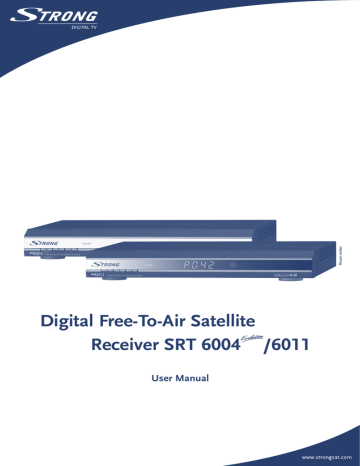 Strong SRT 6011 User manual | Manualzz Strong SRT 6011 User manual | Manualzz