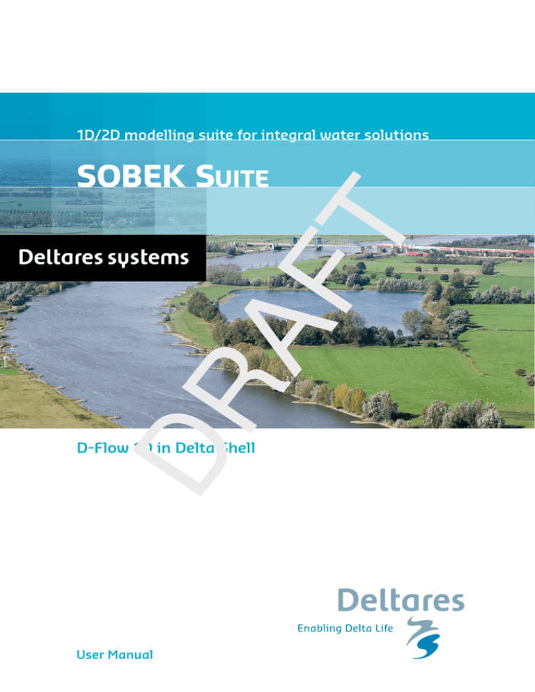 D-Flow1D User Manual - Parent Directory D-Flow1D User Manual - Parent Directory