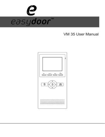 Easydoor VM 35 User manual | Manualzz Easydoor VM 35 User manual | Manualzz