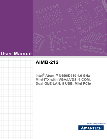 User Manual AIMB-212 | Manualzz