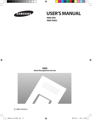 USER`S MANUAL | Manualzz USER`S MANUAL | Manualzz