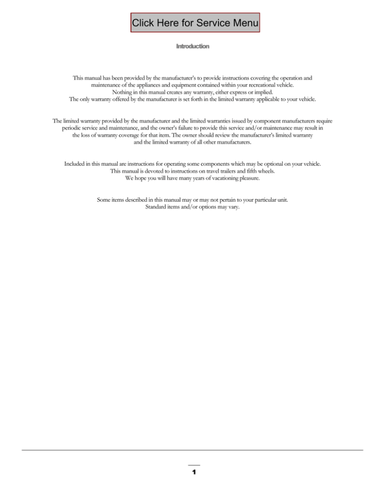 OWNER`S MANUAL OWNER`S MANUAL