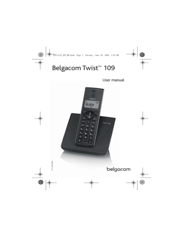 BELGACOM Twist 109 User manual BELGACOM Twist 109 User manual