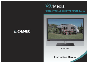 Camec RV MEDIA 042701 Instruction manual | Manualzz Camec RV MEDIA 042701 Instruction manual | Manualzz