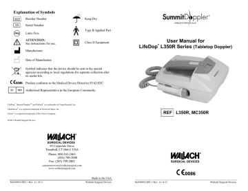 LifeDop 350 User Manual | Manualzz