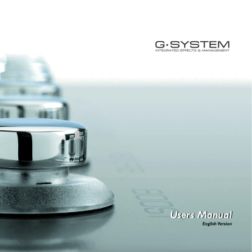 tc electronic G-System Multieffects processor for electric guitar Owner's Manual | Manualzz tc electronic G-System Multieffects processor for electric guitar Owner's Manual | Manualzz