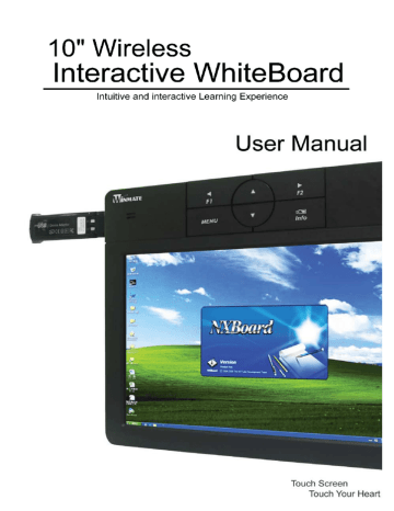 Winmate Interactive Whiteboard User manual | Manualzz Winmate Interactive Whiteboard User manual | Manualzz