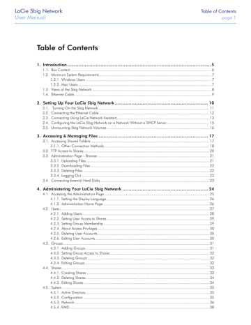 4.3. Groups. LaCie 5big Network | Manualzz 4.3. Groups. LaCie 5big Network | Manualzz