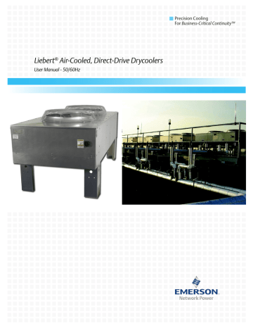 Liebert® Air-Cooled, Direct-Drive Drycoolers | Manualzz