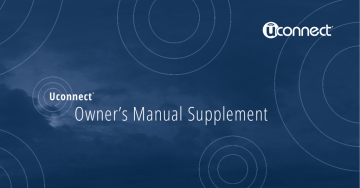 Uconnect 6.5AN Owner's Manual Supplement | Manualzz Uconnect 6.5AN Owner's Manual Supplement | Manualzz