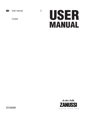 User manual 2 Cooker ZCV560M | Manualzz