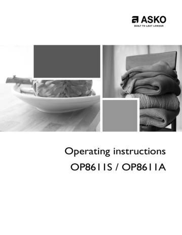 Operating instructions OP8611S / OP8611A Operating instructions OP8611S / OP8611A
