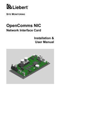 OpenComms NIC | Manualzz