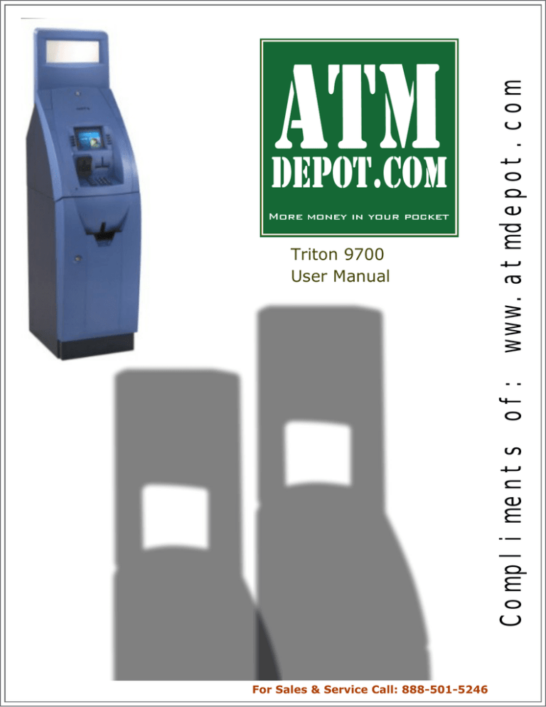 Triton 9700 User Manual | 9700 Owners Manual | User Triton 9700 User Manual | 9700 Owners Manual | User