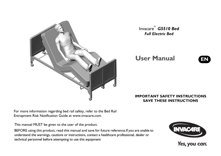 User Manual - eMed Hospital Beds User Manual - eMed Hospital Beds