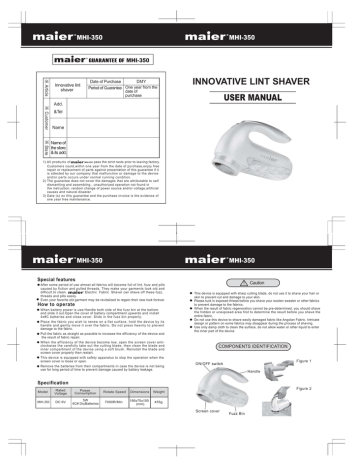 User Manual User Manual
