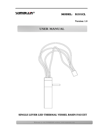 S1351CL User Manual S1351CL User Manual