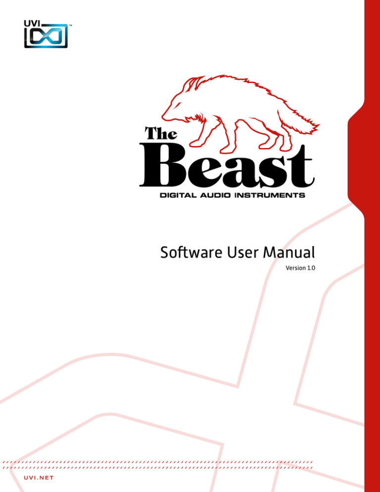 Software User Manual Software User Manual