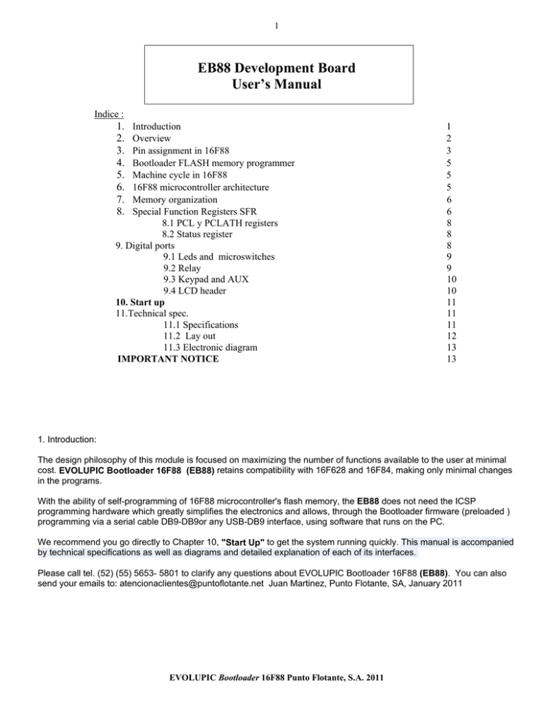 EB88 User Manual V.2 EB88 User Manual V.2