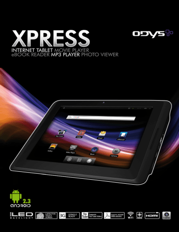 ODYS XPress Owner Manual | Manualzz ODYS XPress Owner Manual | Manualzz