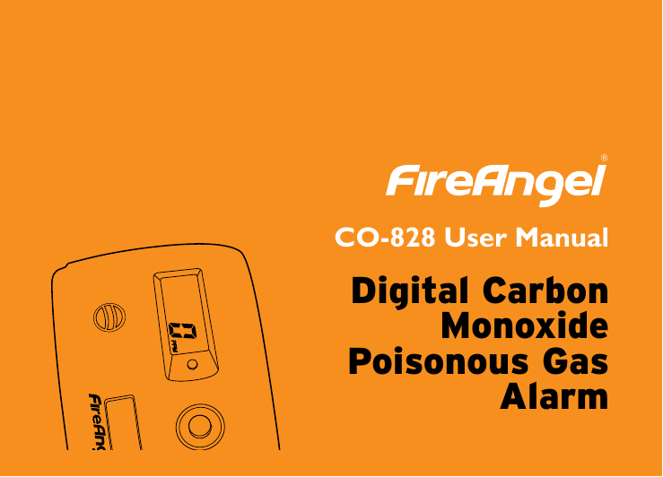 Digital Carbon Monoxide Poisonous Gas Alarm Digital Carbon Monoxide Poisonous Gas Alarm