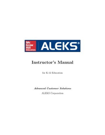 Instructor`s Manual Instructor`s Manual