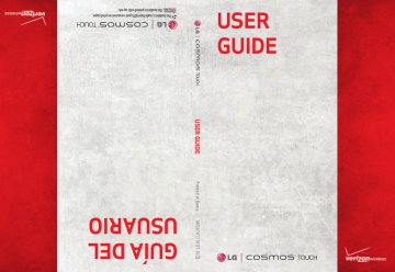 LG Cosmos VN270 Verizon Wireless User guide | Manualzz LG Cosmos VN270 Verizon Wireless User guide | Manualzz