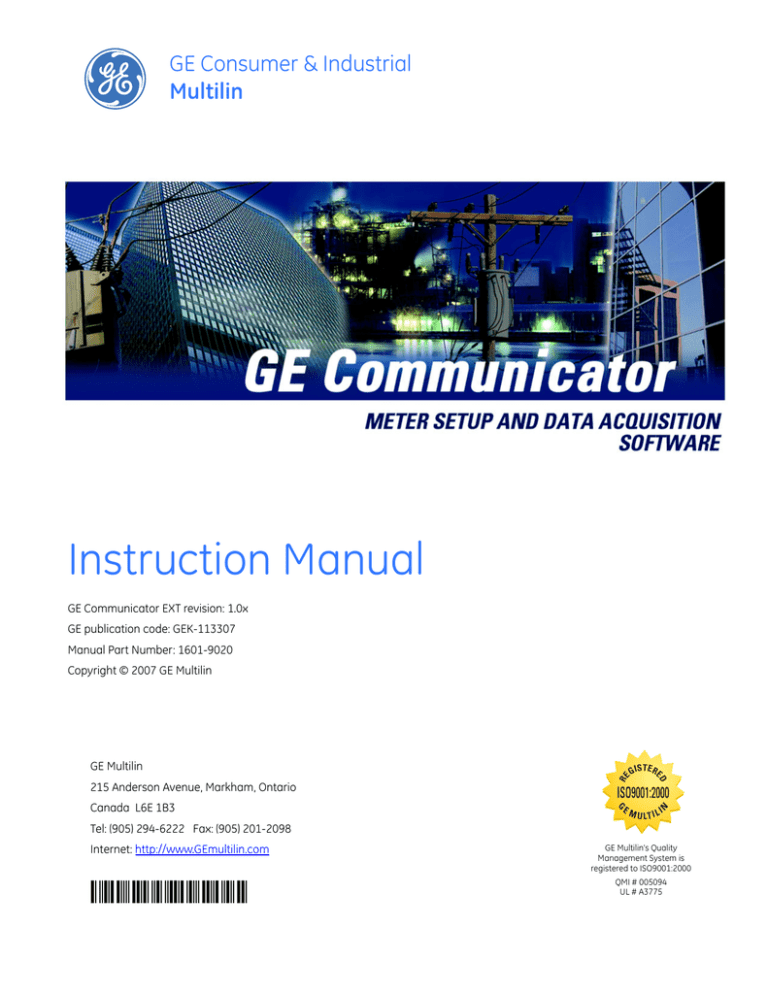 Multilin - ElectricalManuals.net Multilin - ElectricalManuals.net