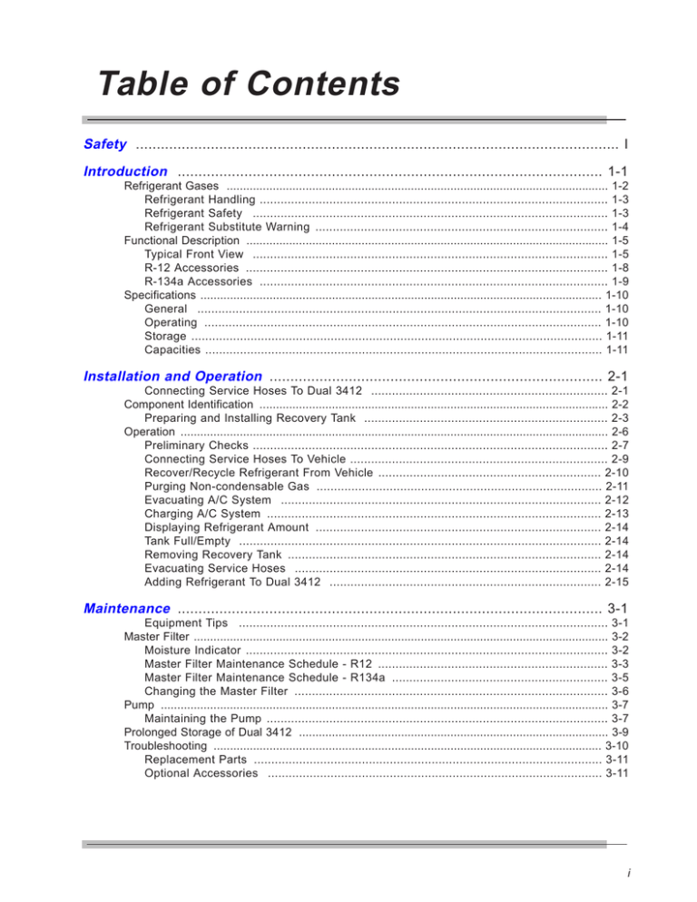 Table of Contents - Snap Table of Contents - Snap