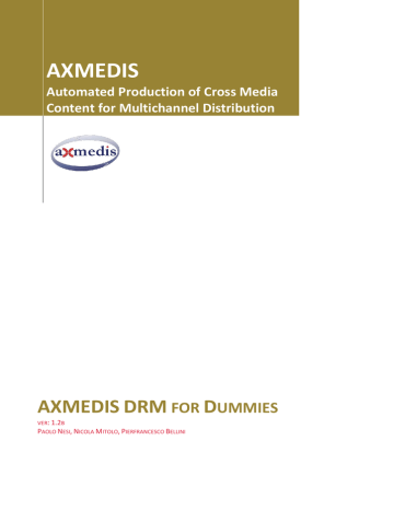 AXMEDIS AXMEDIS