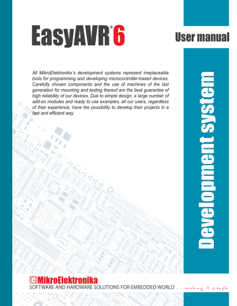 EasyAVR6 User Manual EasyAVR6 User Manual