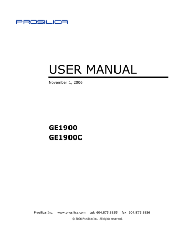 Kodak GE1900 User manual | Manualzz Kodak GE1900 User manual | Manualzz