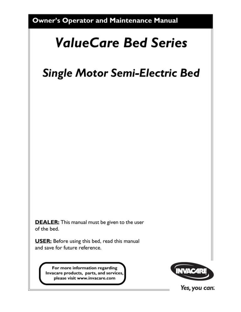 ValueCare Bed Series - Boardman Medical Supply ValueCare Bed Series - Boardman Medical Supply