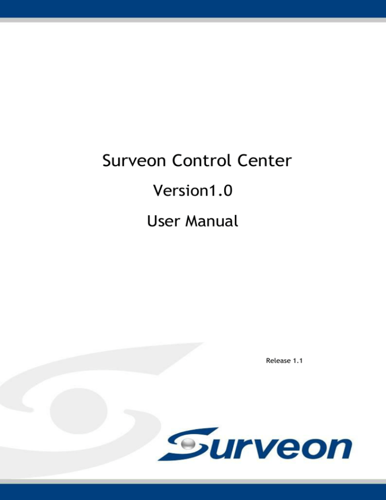 SCC User Manual SCC User Manual