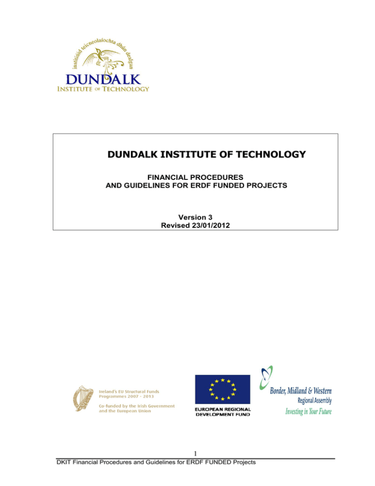Level-1 Public Beneficiary Body - Dundalk Institute of Technology Level-1 Public Beneficiary Body - Dundalk Institute of Technology