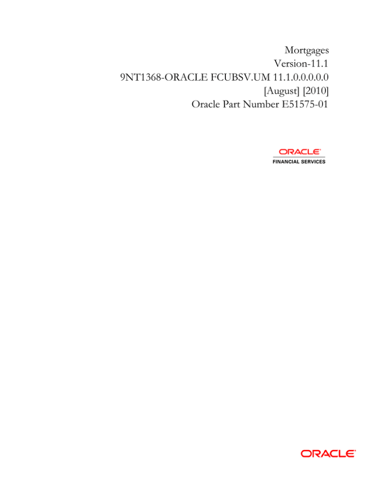Mortgage` in this User Manual Mortgage` in this User Manual