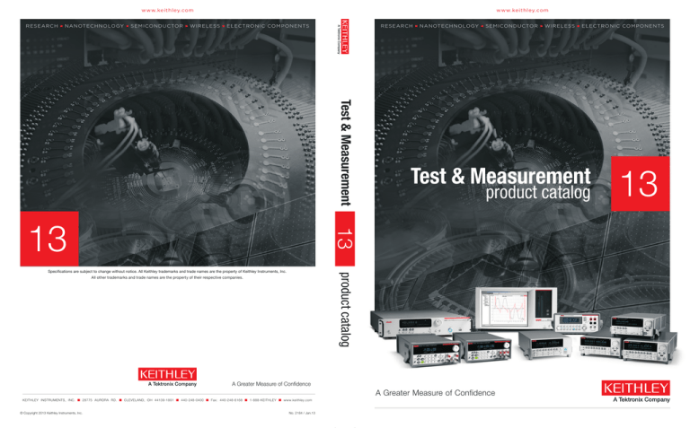 Test & Measurement Test & Measurement