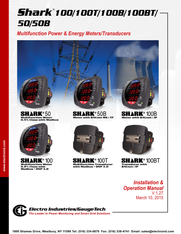 Shark 50 User Manual Shark 50 User Manual