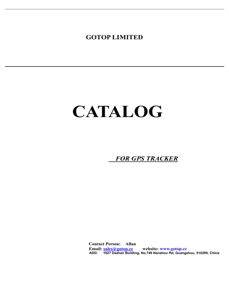CATALOG CATALOG
