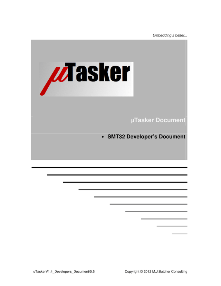 STM32 developer`s document STM32 developer`s document