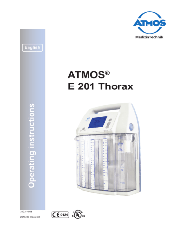 Atmos E 201 Thorax Operating Instructions Manual | Manualzz