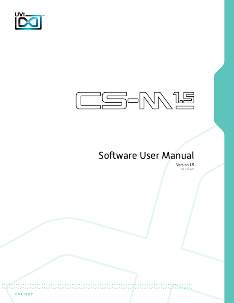 Software User Manual Software User Manual