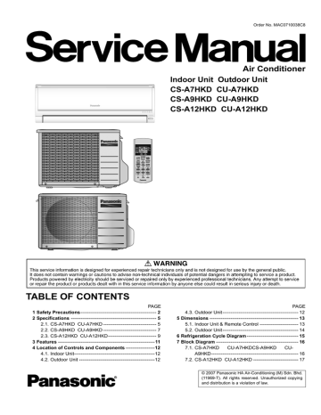Complete Service Manual Complete Service Manual