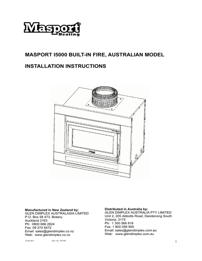 I5000 Install & Service Manual I5000 Install & Service Manual