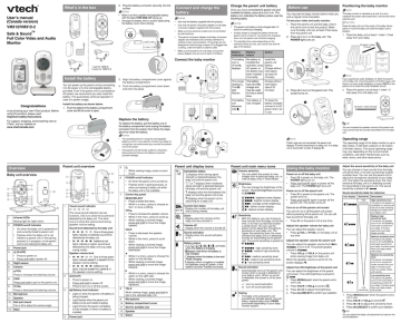 VTech VM312-2 User manual | Manualzz