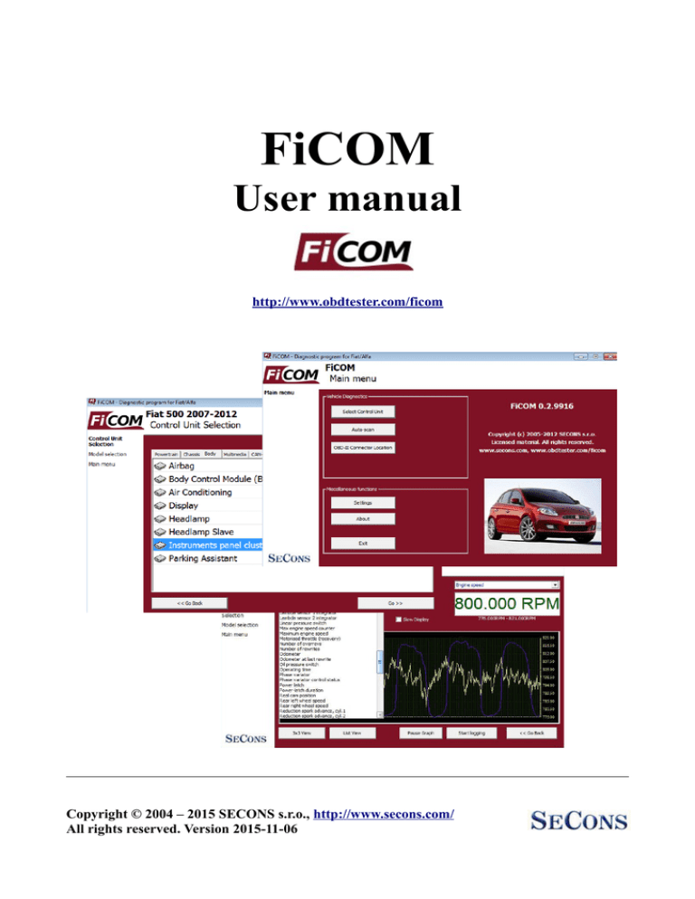 FiCOM user manual - Auto FiCOM user manual - Auto