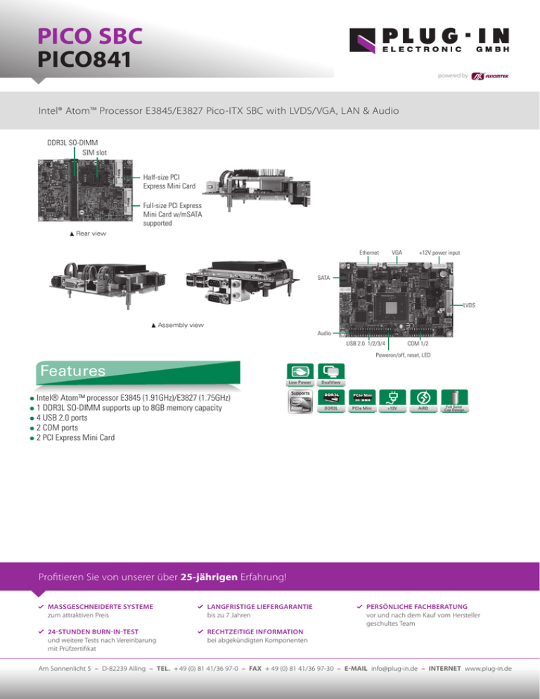 PICO SBC PICO841 - PLUG PICO SBC PICO841 - PLUG