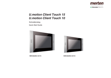 U.motion Client Touch 15 U.motion Client Touch 10 | Manualzz